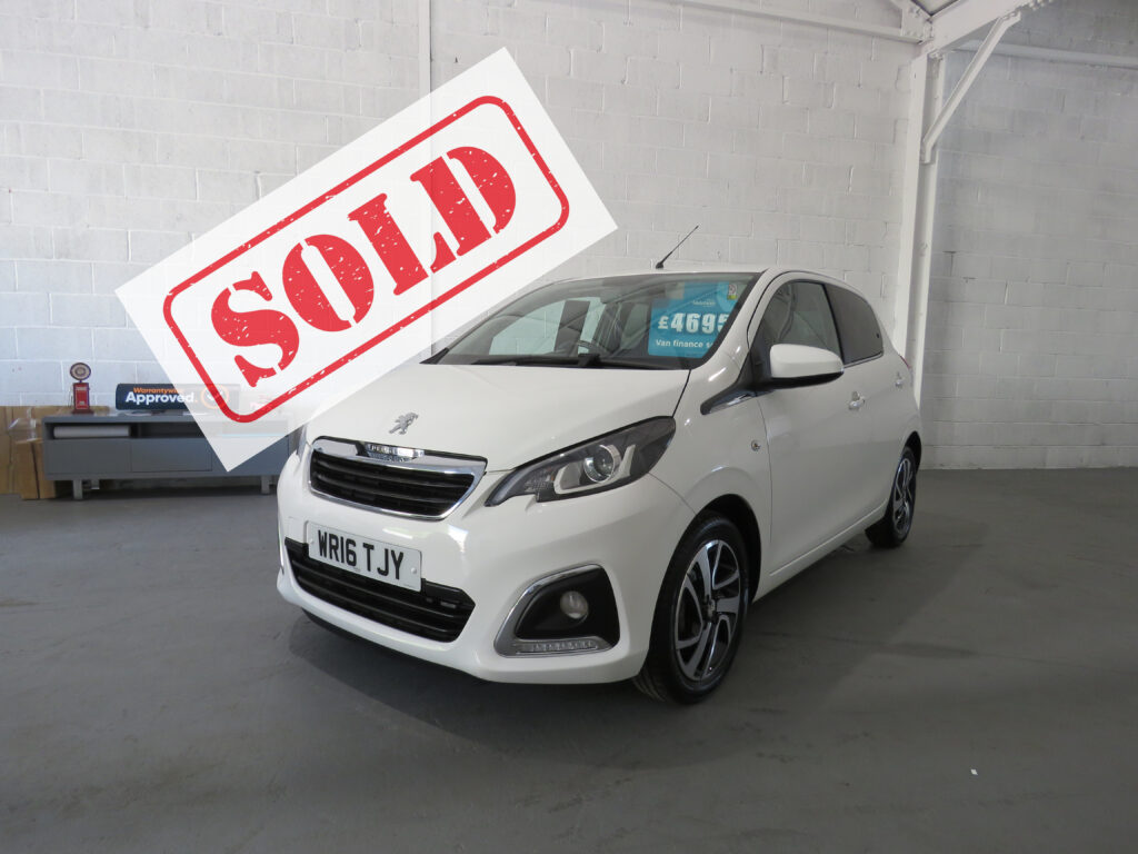 2016 1.2 PEUGEOT 108 ALLURE