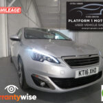 2016 1.2 PEUGEOT 308 ALLURE S/S AUTO