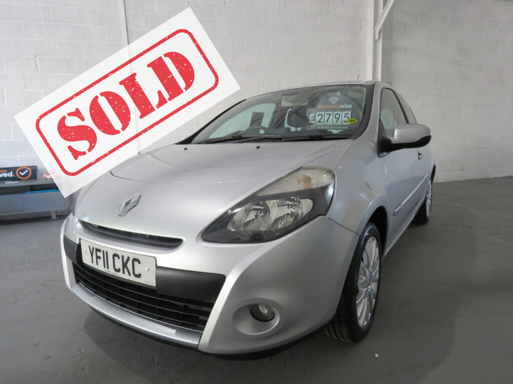 2011 1.1 RENAULT CLIO DYNAMIQUE TOMTOM 16V