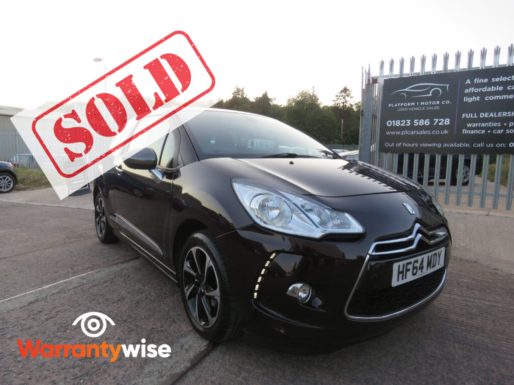 2014 1.6 CITROEN DS3 DSTYLE+