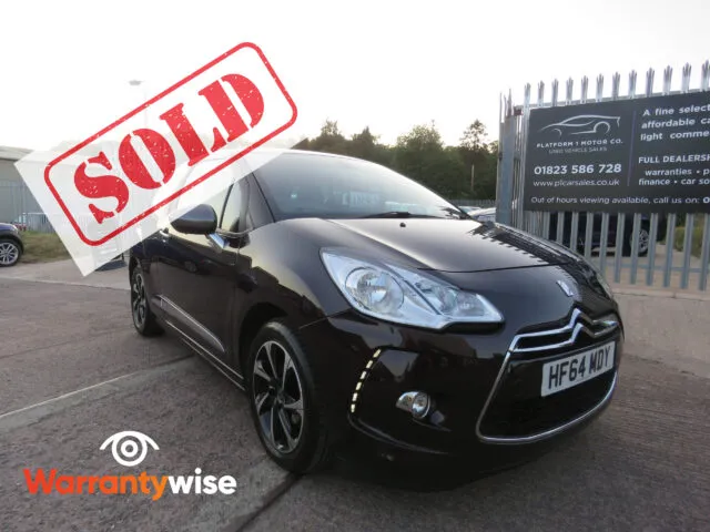 2014 1.6 CITROEN DS3 DSTYLE+
