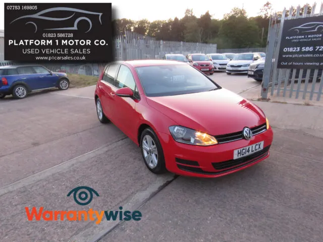 2014 1.6 VOLKSWAGEN GOLF SE BLUEMOTION TECH TDI