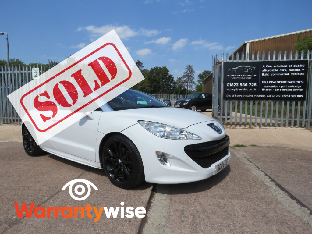 2011 PEUGEOT RCZ 1.6 GT THP 156