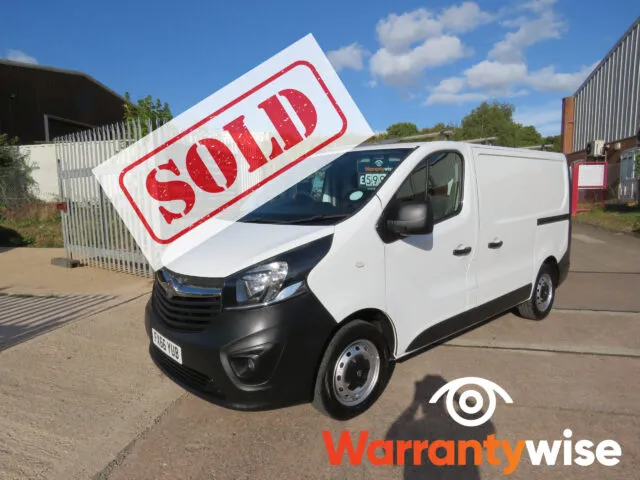 2016 VAUXHALL VIVARO 2700 CDTI