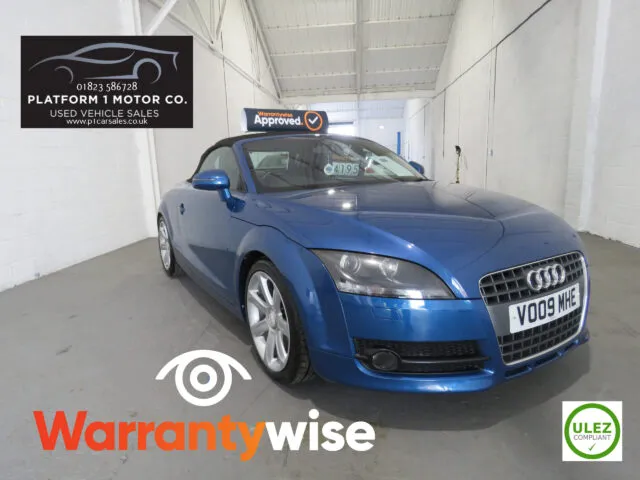 2009 AUDI TT 2.0 TFSI CONVERTIBLE