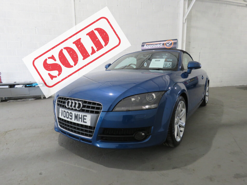 2009 AUDI TT 2.0 TFSI CONVERTIBLE