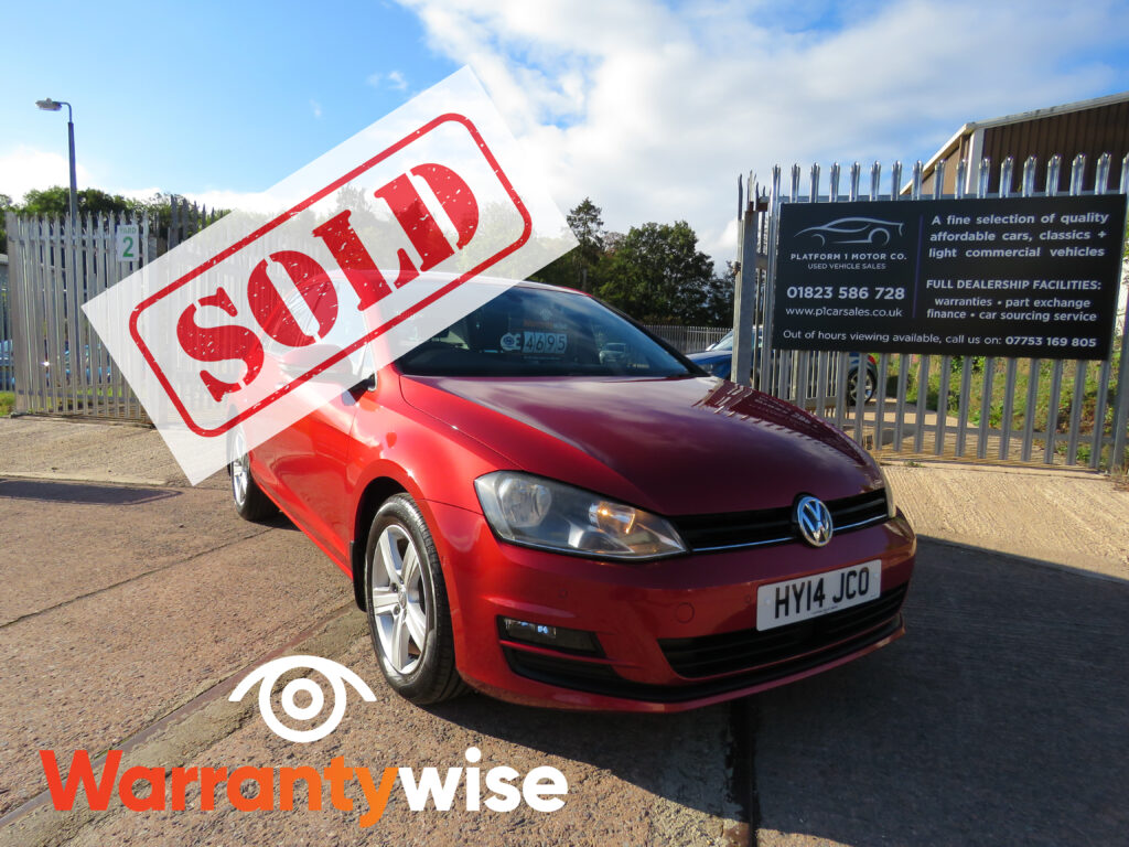 2014 VOLKSWAGEN GOLF SE BLUEMOTION TECH TDI