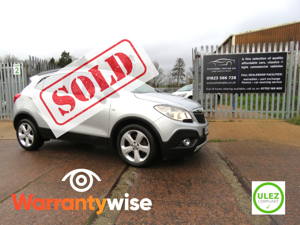 2012 VAUXHALL MOKKA EXCLUSIVE 4X4 TURBO