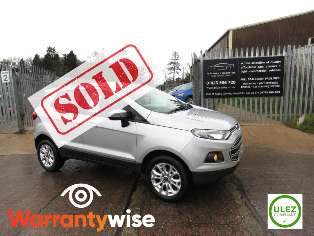 2015 FORD ECOSPORT ZETEC 1.5 TDCI