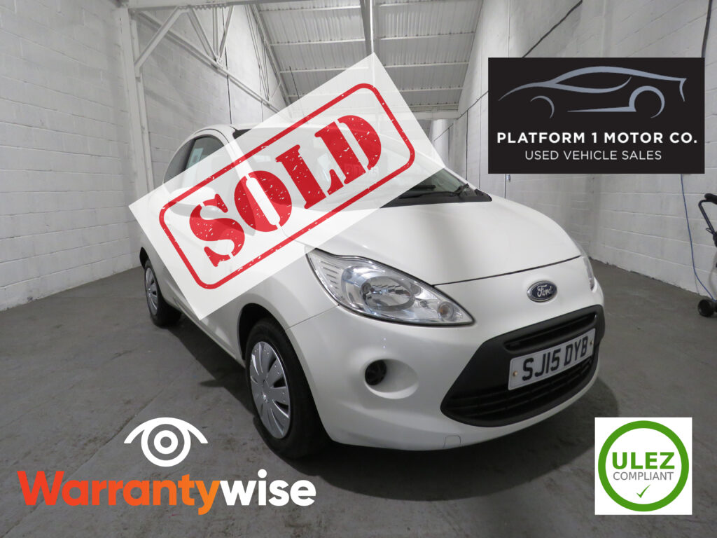 2015 FORD KA EDGE 1.2 PETROL