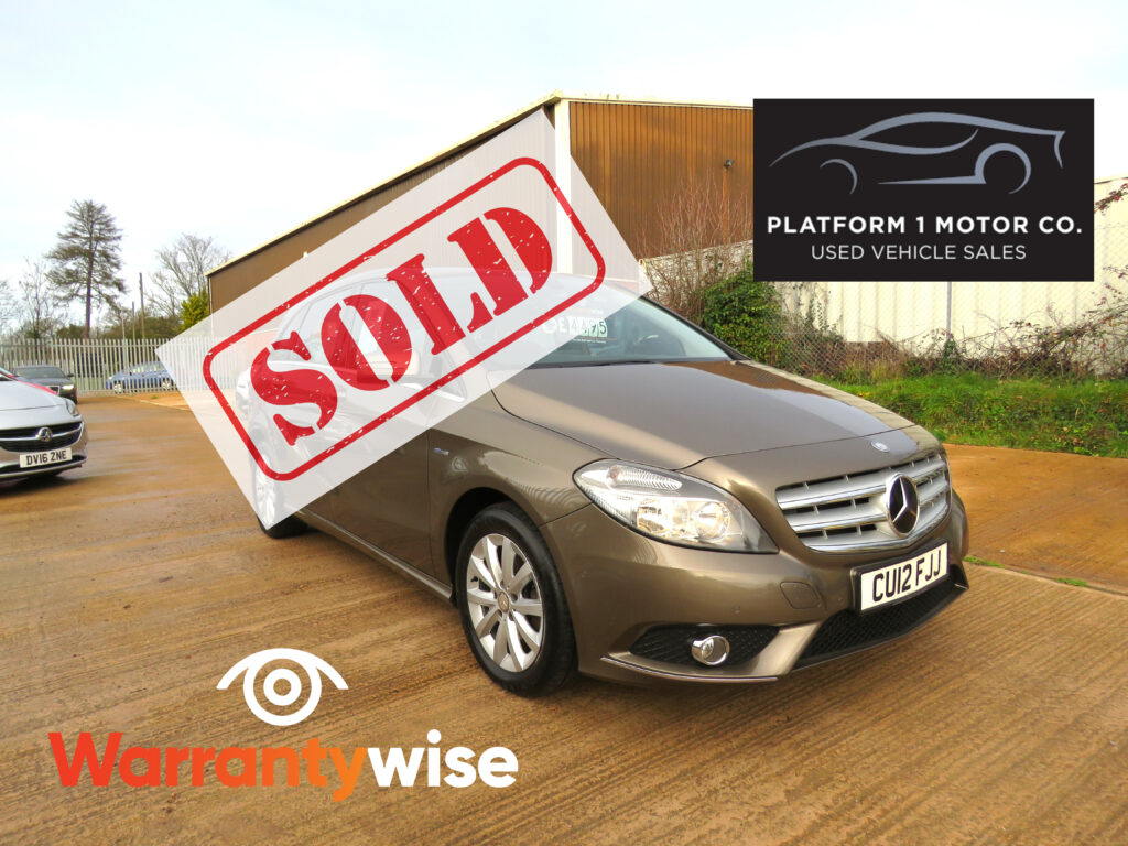 2012 MERCEDES-BENZ B200 BLUE EFFIECIENCY SE AUTOMATIC