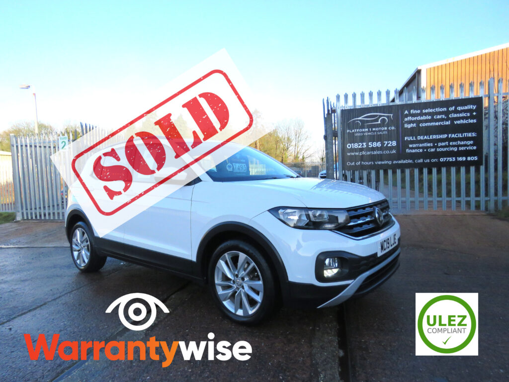 2019 VOLKSWAGEN T-CROSS SE TSI 1.0 PETROL