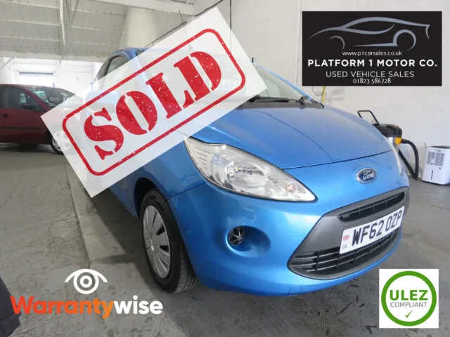 2012 FORD KA EDGE 1.2 PETROL