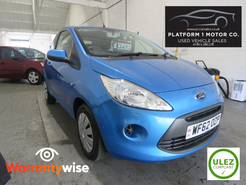 2012 FORD KA EDGE 1.2 PETROL