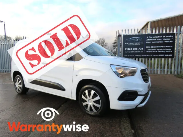 2021 VAUXHALL COMBO 2000 SPORTIVE 1.5 TD (NO VAT)!