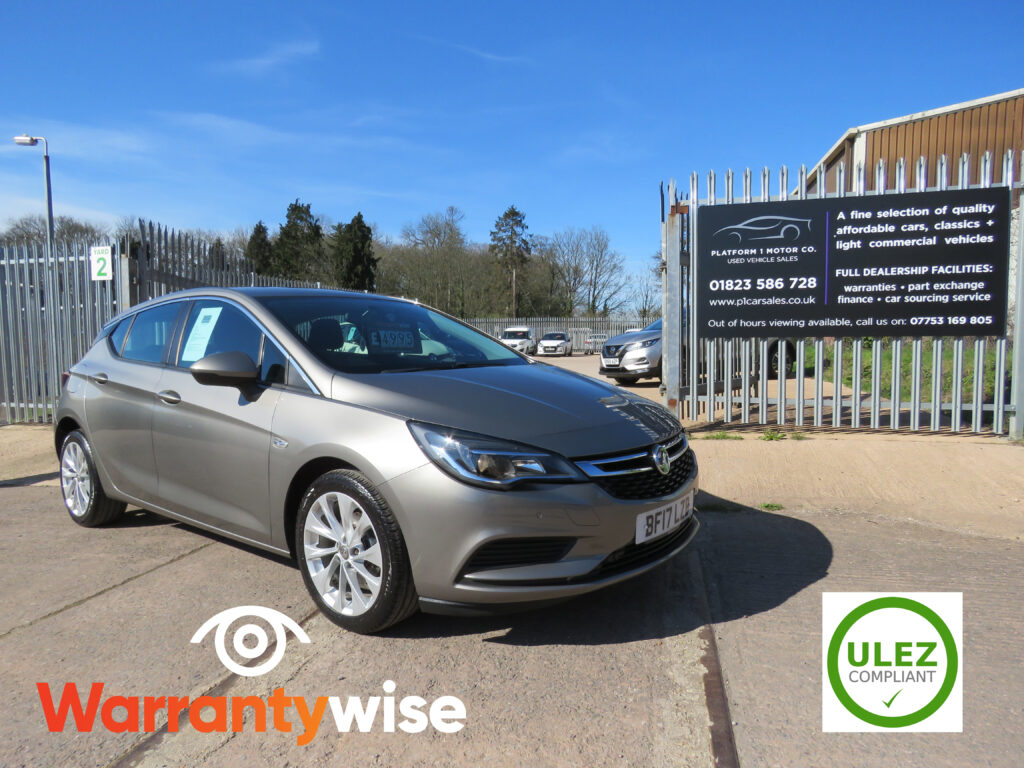 2017 VAUXHALL ASTRA DESIGN ECOFLEX 1.0 PETROL