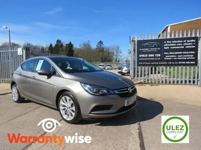 2017 VAUXHALL ASTRA DESIGN ECOFLEX 1.0 PETROL