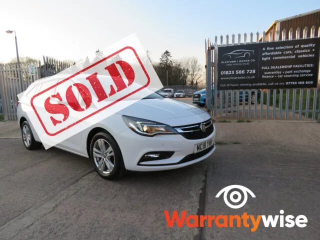 2018 VAUXHALL ASTRA DESIGN 1.6 CDTI ESTATE