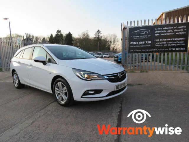 2018 VAUXHALL ASTRA DESIGN 1.6 CDTI ESTATE