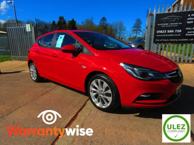 2018 VAUXHALL ASTRA DESIGN ECOTEC