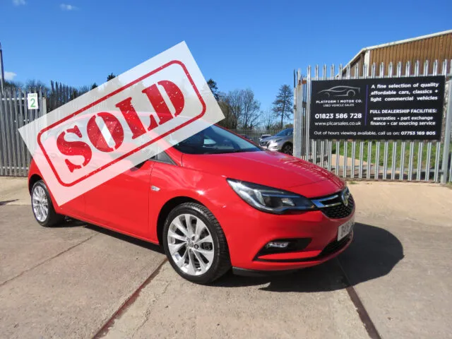 2018 VAUXHALL ASTRA DESIGN ECOTEC