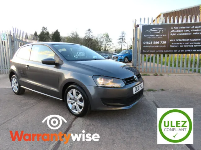 2010 VOLKSWAGEN POLO SE 1.2 PETROL