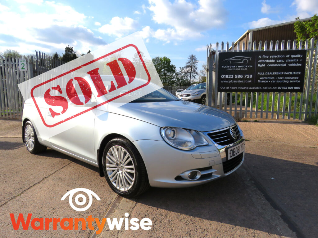 2008 VOLKSWAGEN EOS SPORT 2.0 TDI AUTOMATIC