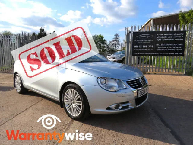 2008 VOLKSWAGEN EOS SPORT 2.0 TDI AUTOMATIC