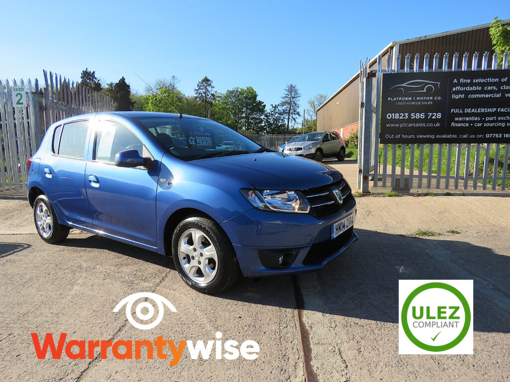 2014 DACIA SANDERO LAUREATE 1.2 PETROL