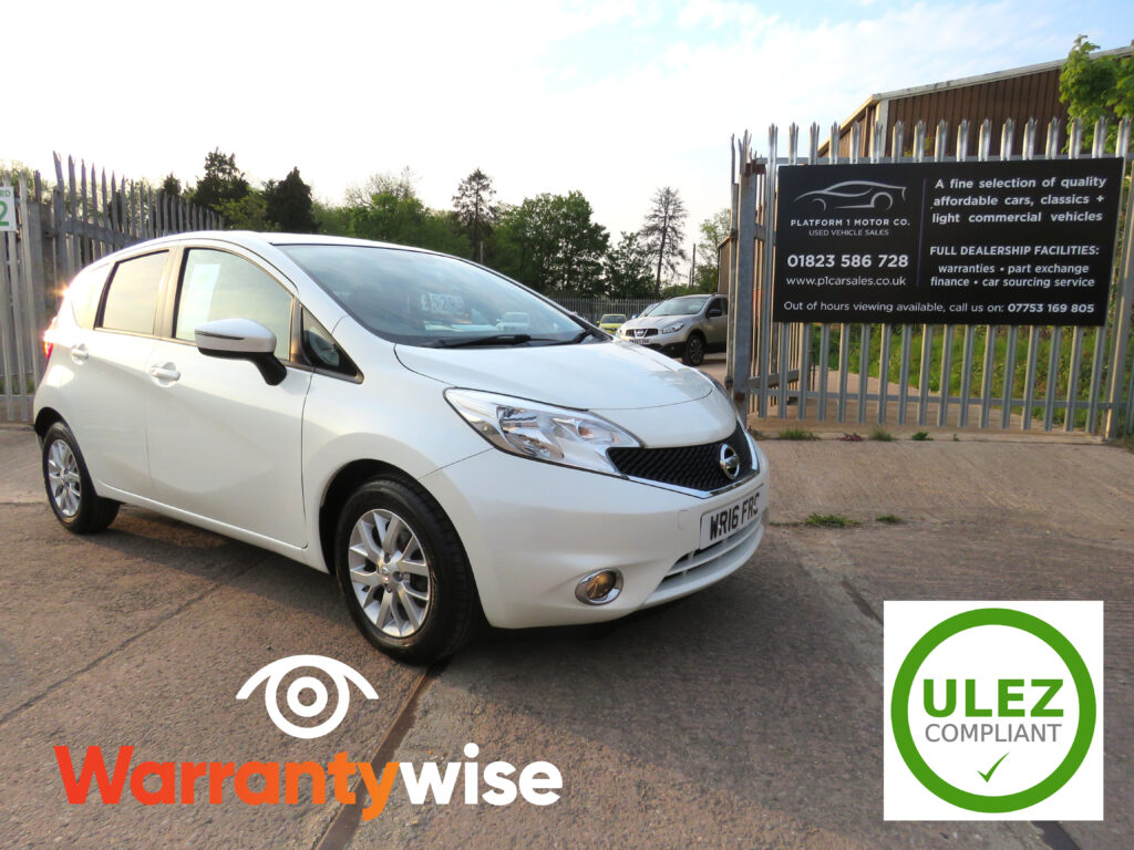 2016 NISSAN NOTE ACENTA 1.2 PETROL