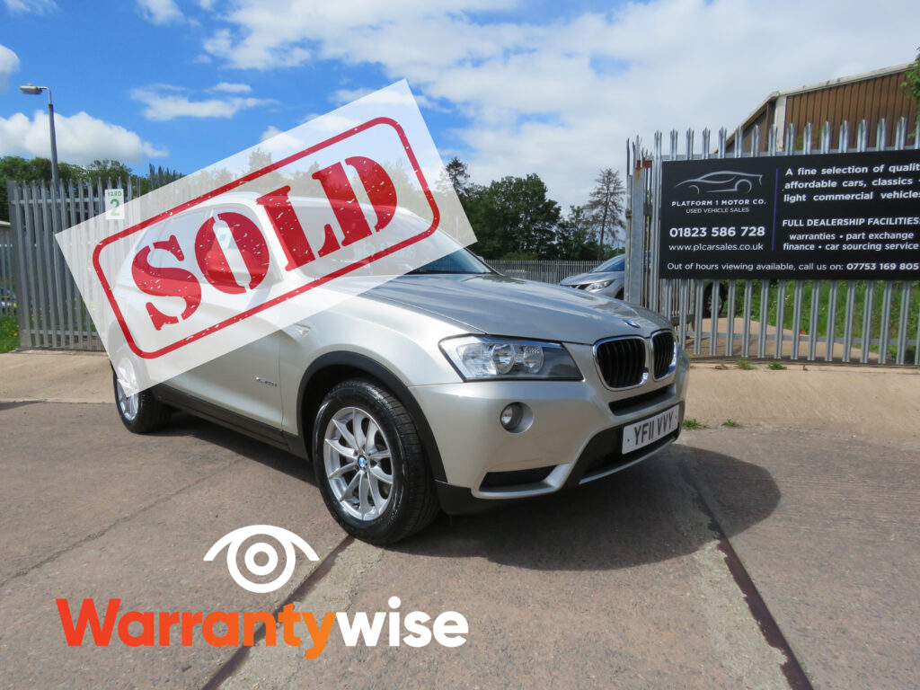 2011 BMW X3 XDRIVE 2.0D AUTOMATIC