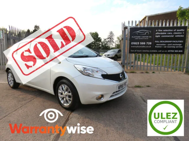 2016 NISSAN NOTE ACENTA 1.2 PETROL