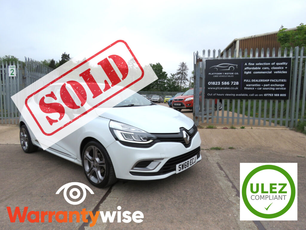 2018 RENAULT CLIO GT LINE 0.9 TCE