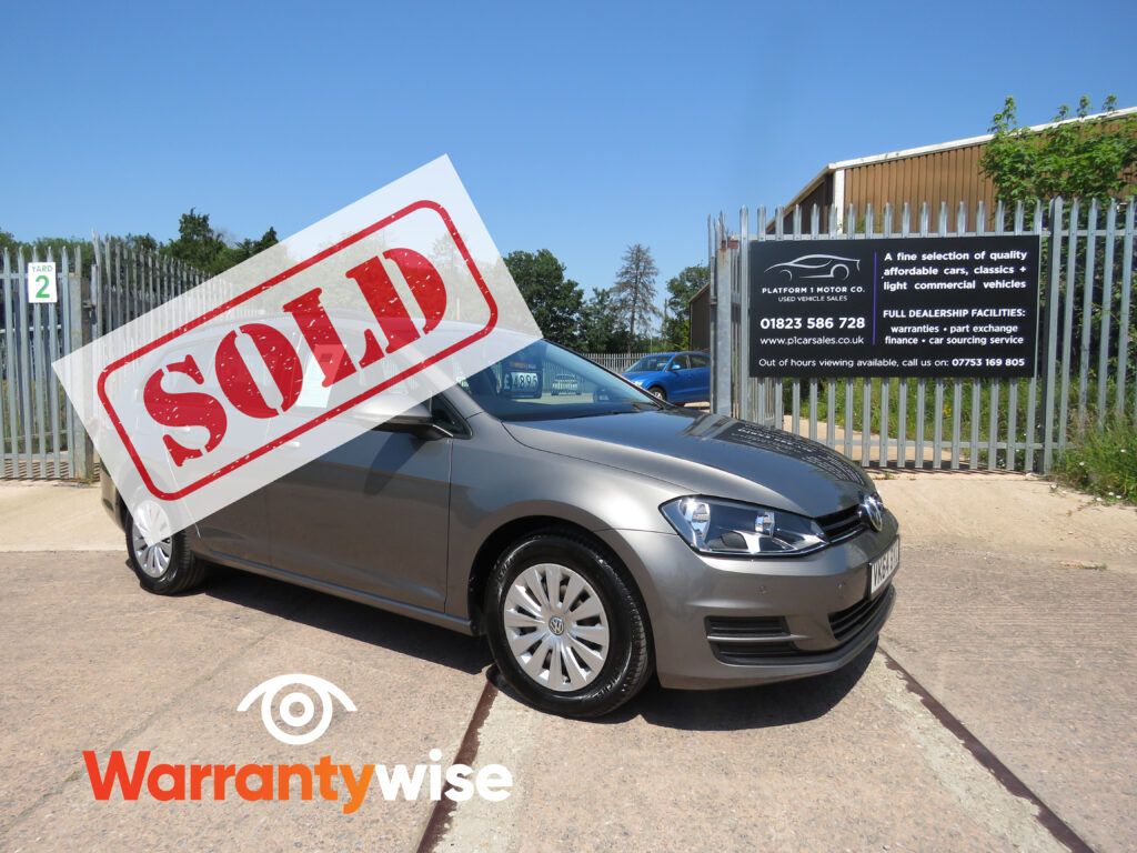 2014 VOLKSWAGEN GOLF S BLUEMOTION TECHNOLOGY 1.6 TDI ESTATE