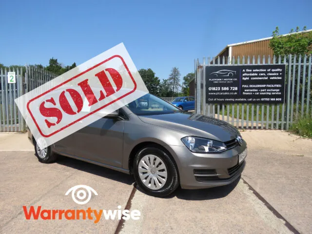 2014 VOLKSWAGEN GOLF S BLUEMOTION TECHNOLOGY 1.6 TDI ESTATE