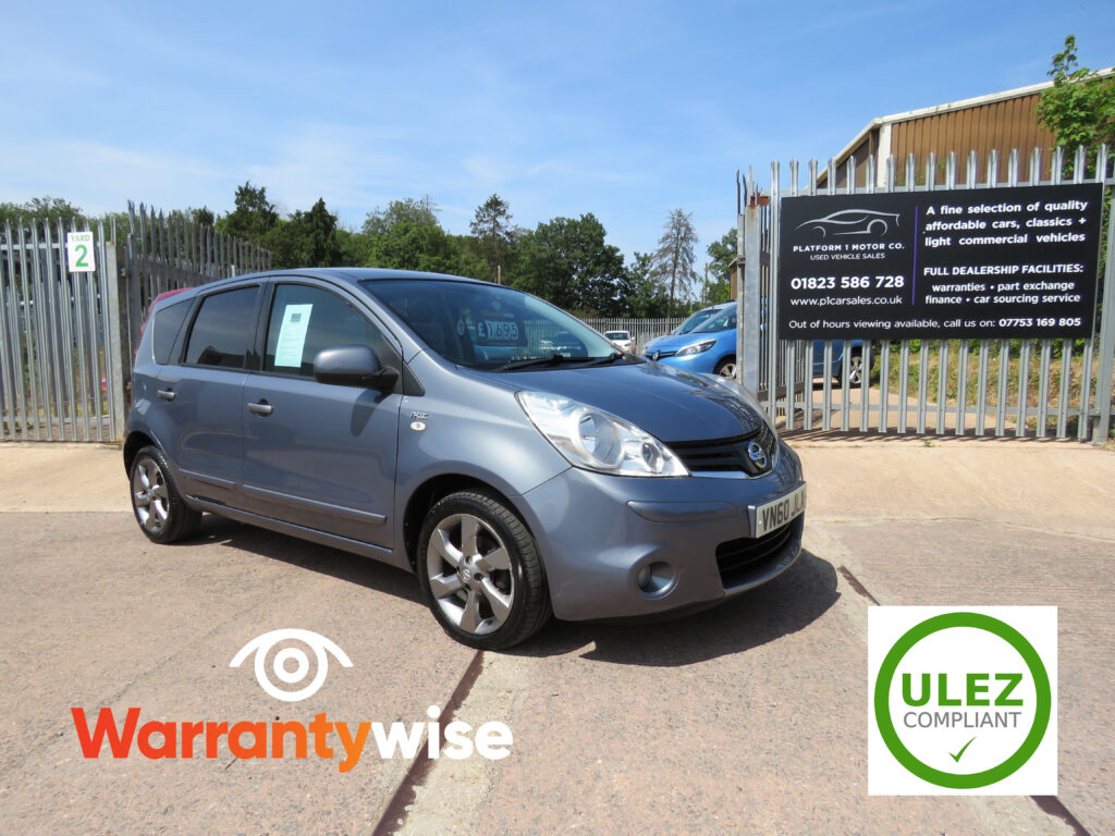 2010 NISSAN NOTE N-TEC 1.4 PETROL (PART EXCAHNGE BARGAIN TO CLEAR)