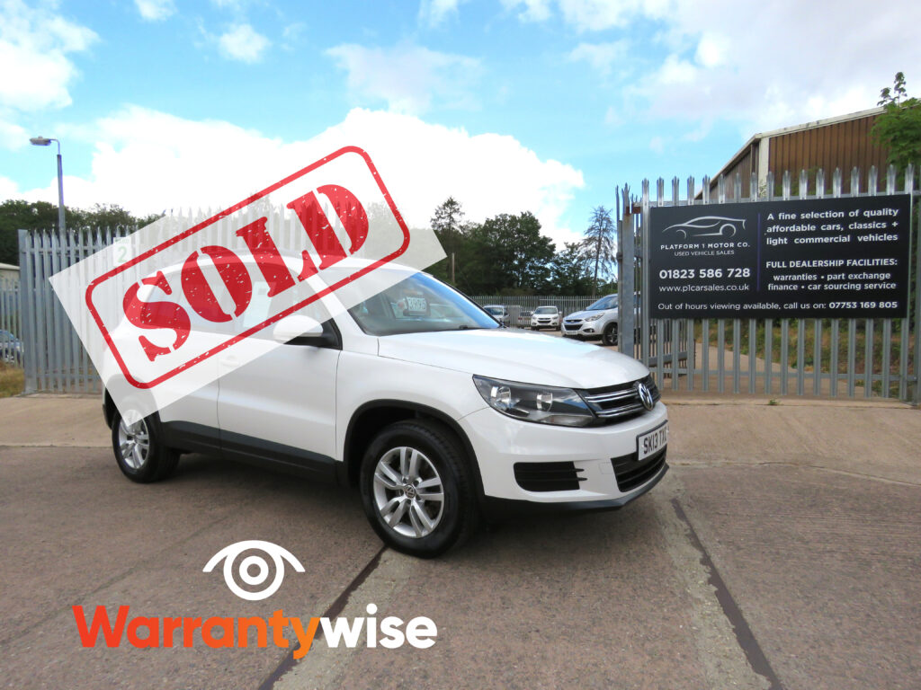 2013 VOLKSWAGEN TIGUAN S 2.0 TDI BLUEMOTION TECH