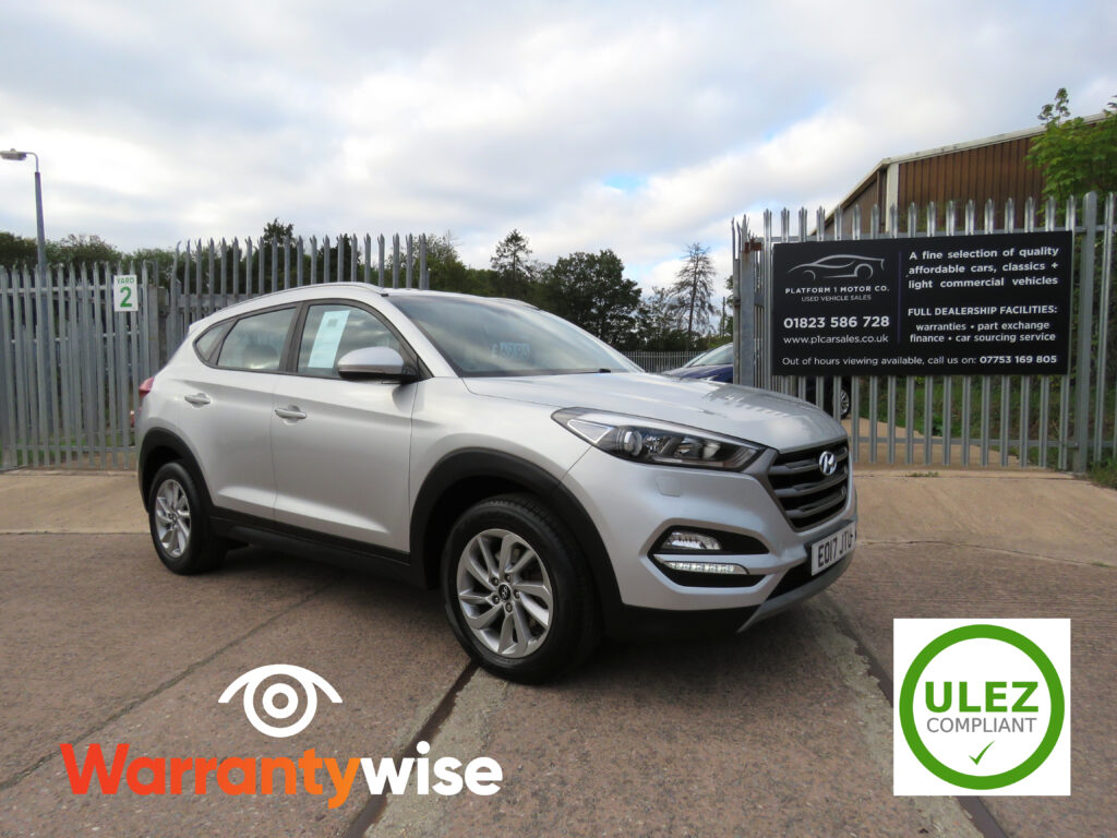 2017 HYUNDAI TUCSON SE BLUE DRIVE 2WD 1.6 GDI PETROL