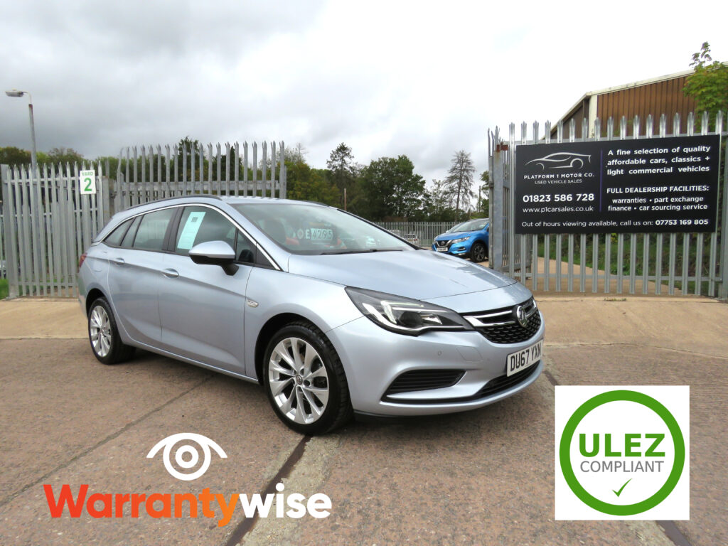 2017 VAUXHALL ASTRA DESIGN 1.0T ECOTEC ESTATE